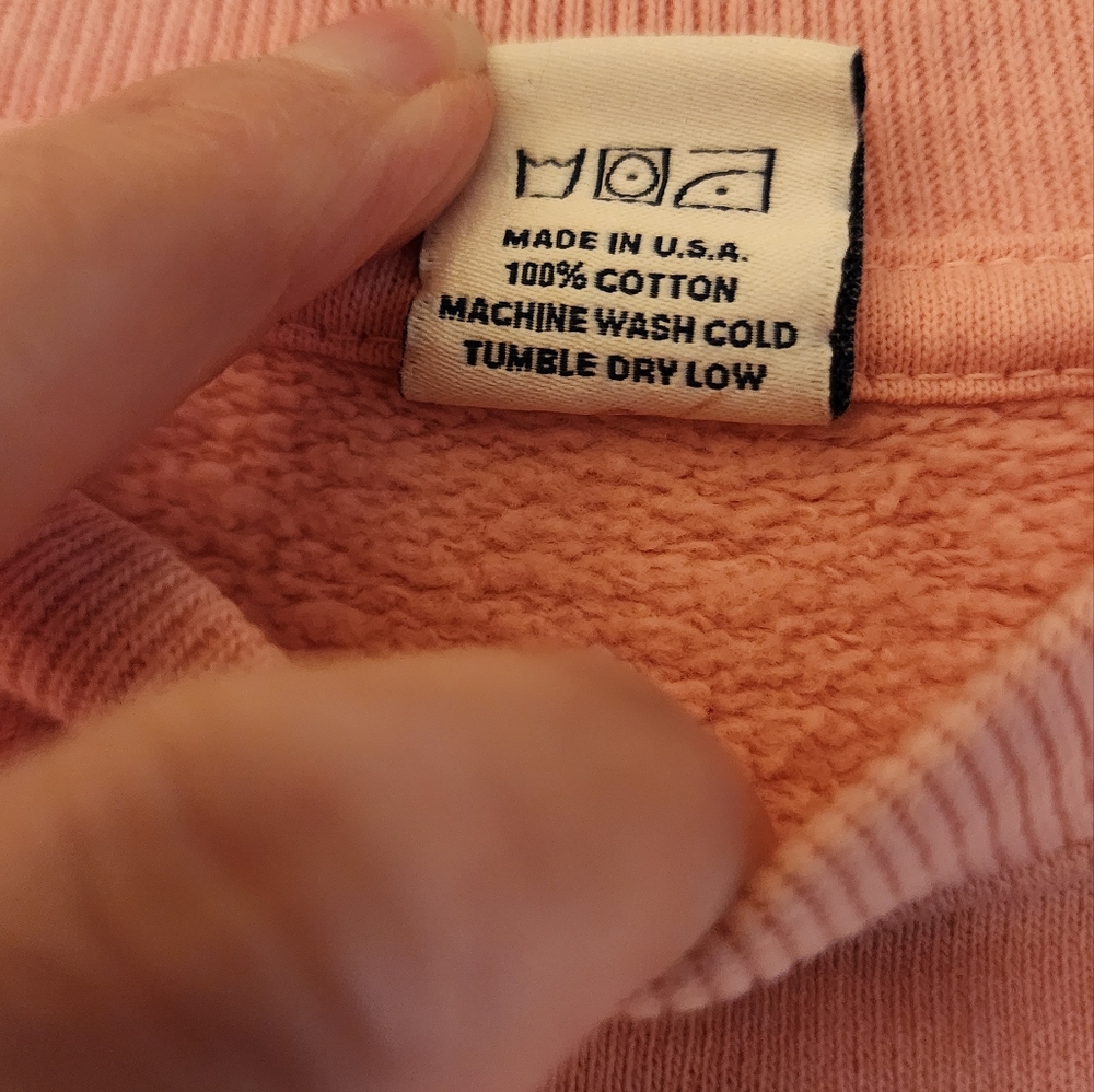 Sporty & Rich Men's Crewneck in light Pink Size Small- Unisex - Picture 8 of 12